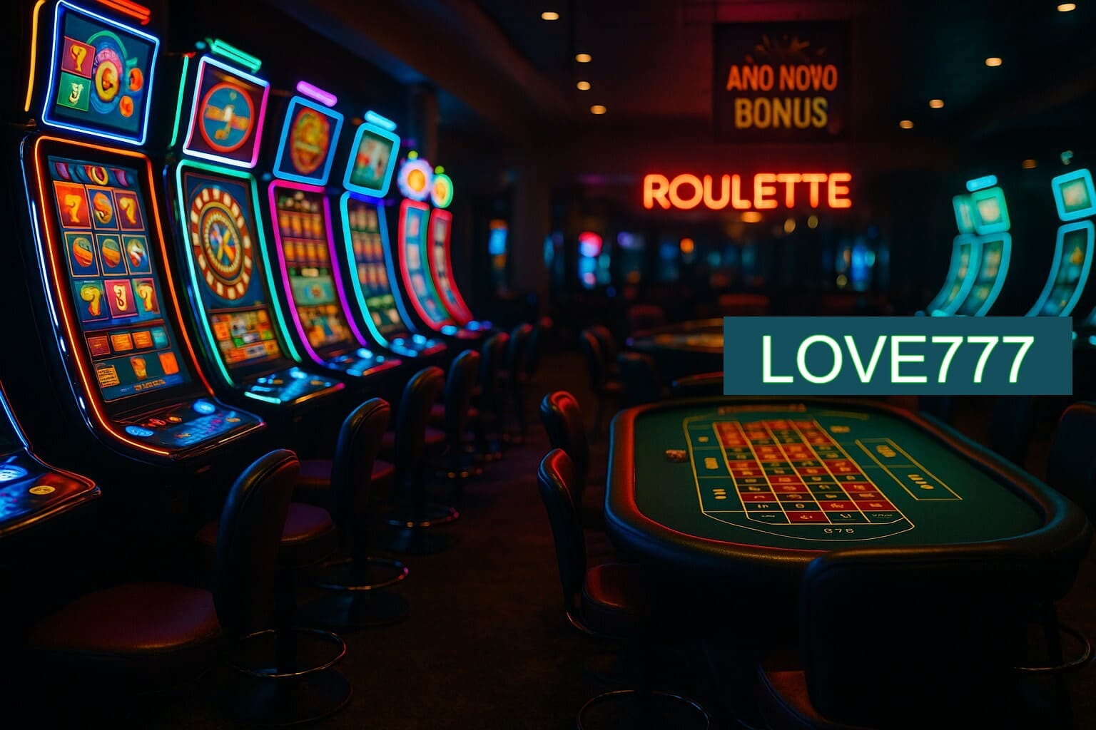 Jogos emocionantes no LOVE777